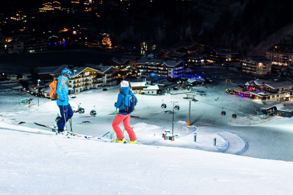 Fun & Action im Snowpark Hinterglemm, Familienurlaub direkt an der Piste
