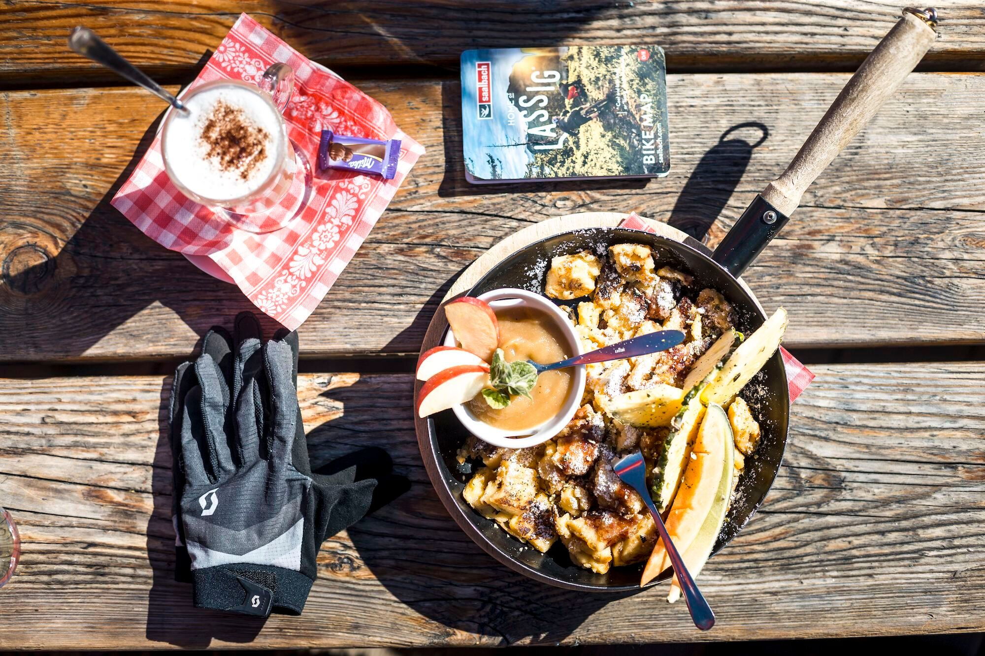 Kaiserschmarren in der Pfanne