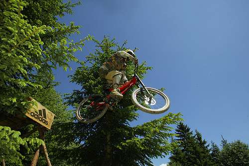 Adidas Mountain Bike Park in Saalbach Adidas Mountainbike Park