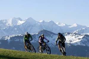 Bikezirkus Saalbach Hinterglemm Trailsurfen in Saalbach Interglemm