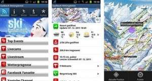 Mobile App im Skicircus Saalbach Hinterglemm