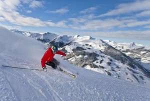 Pistenaction im Skicircus Saalbach Hinterglemm
