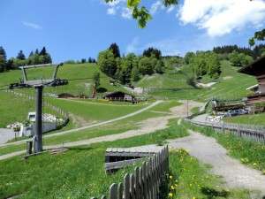 Zieleinlauf am Reiterkogel