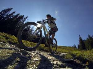 Am Trail zum Reiterkogel in Saalbach Hinterglemm