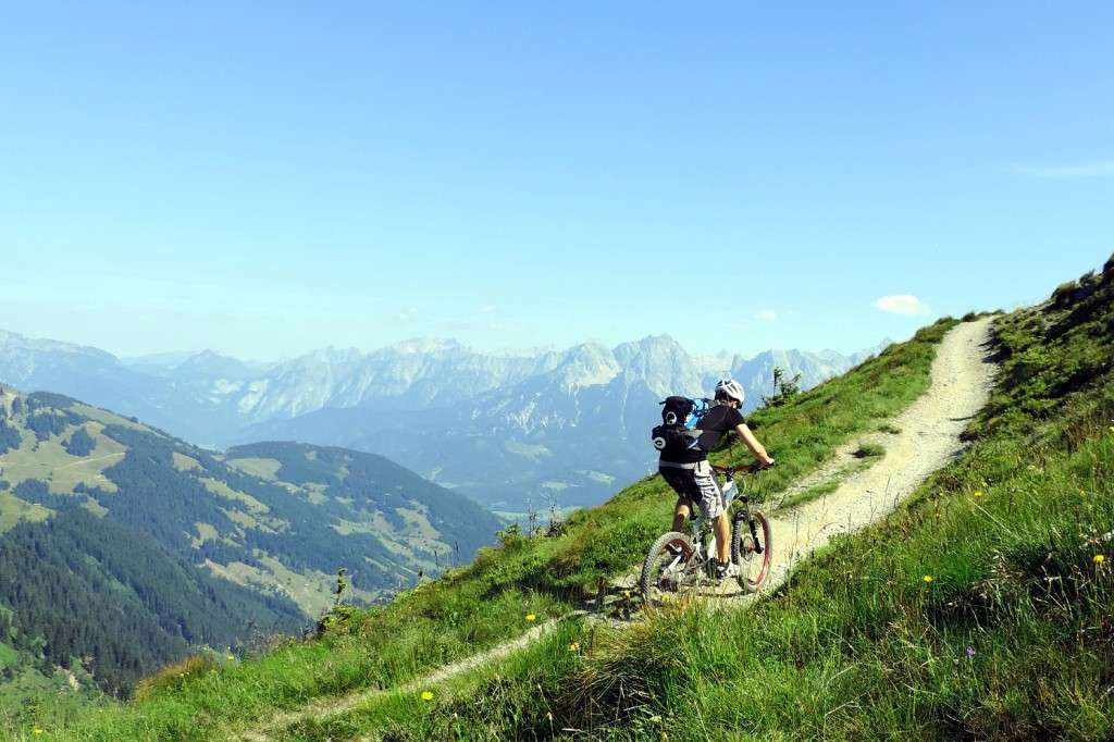 Mountainbike Tour mit Seeblick