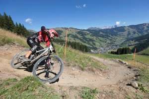 Downhill in Saalbach Hinterglemm