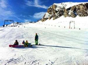 Skisaison Auftakt am Kitzsteinhorn in Zell am See Kaprun