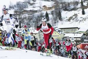 Uphill beim Mountain Attack