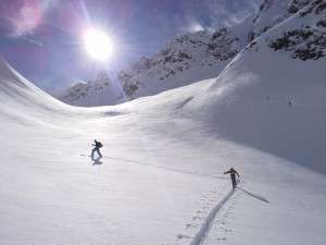 Skitouren in frischem Powder