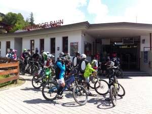 Anstellen beim Reiterkogel
