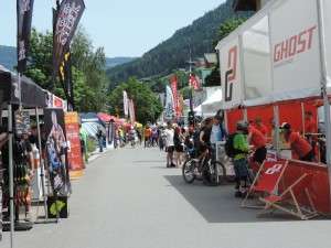 EXPO Area beim Bikes & Beats Festival in Saalbach Hinterglemm