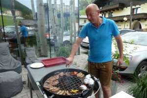Grillmeister Dietmar vom Hotel Talblick