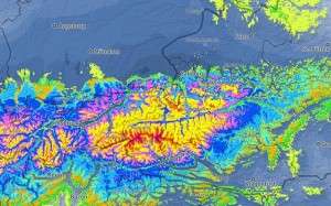 Wintereinbruch im Salzburger Land