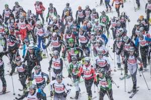Viele Teilnehmer bei der Mountain Attack in Saalbach Hinterglemm