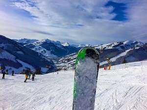 Dietmar beim Pisten-Check im Skicircus