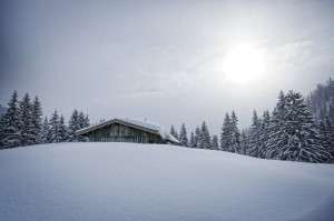 Champagne Powder im Home of Lässig
